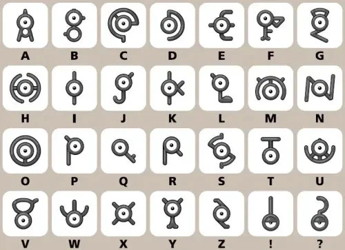 Unown (Non shiny) ALL Normal A-Z | Tr-de 20k stardust - Image 2 of 2