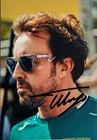 ***  FERNANDO ALONSO  -  ASTON MARTIN/MERCEDES  -  SIGNED  -  F1  ***  6x4 photo