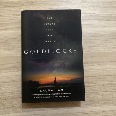 SIGNED LIMITED SPRAYED EDGES Goldilocks by Laura Lam + bookmark