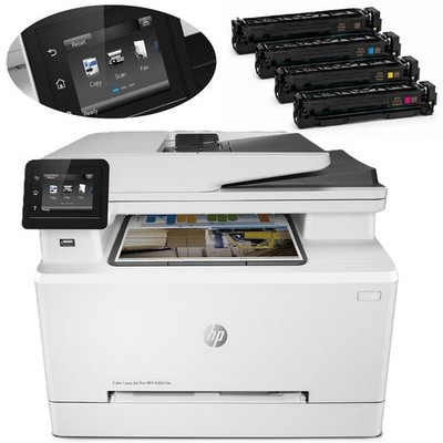 HP Color LaserJet Pro MFP M281fdn Color Laser Drucker LAN FAX