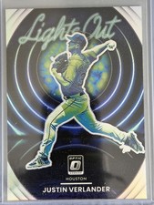 2022 Panini Donruss Optic - Lights Out Justin Verlander #LO-10 Holo Prizm