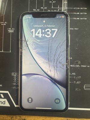 Original Apple iPhone XR Display mit Glasbruch  Defekt Screen  Working 100% 