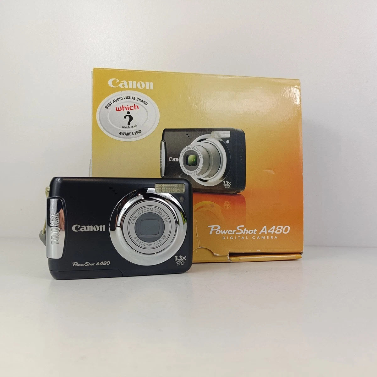 Preços baixos em Câmeras digitais Canon PowerShot A480 | eBay
