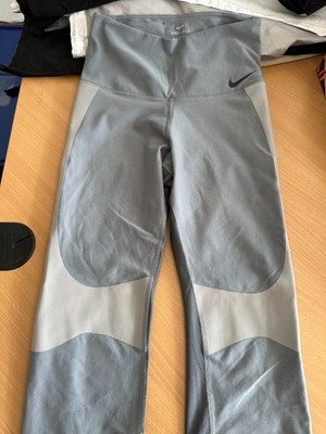 Nike One Dri-FIT Colour-Block Leggings   Damen, Gr. M, Grau, Sehr Gut