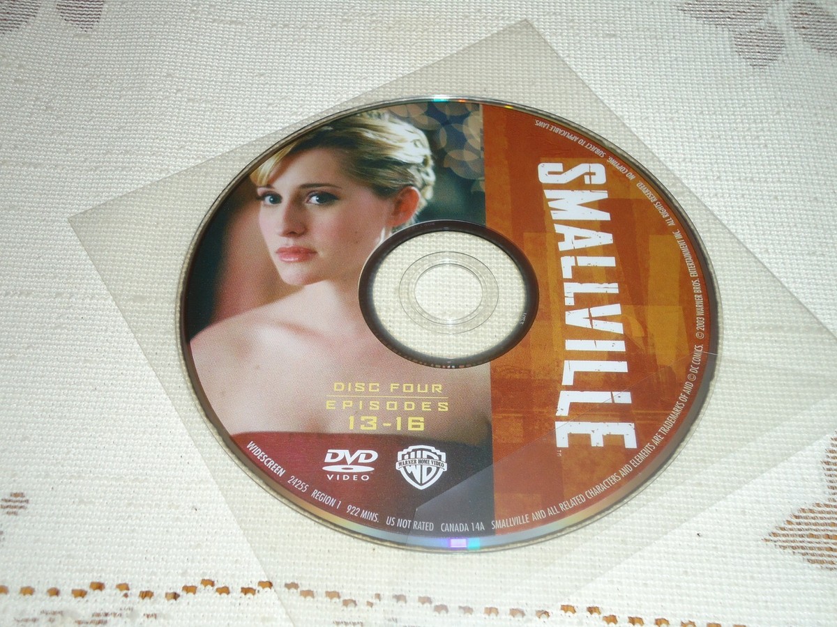 SMALLVILLE Season 1 DISC 4 DVD REPLACEMENT only, 1st first season one SMALLVILLE Season 1 DISC 4 DVD REPLACEMENT only, 1st first season one