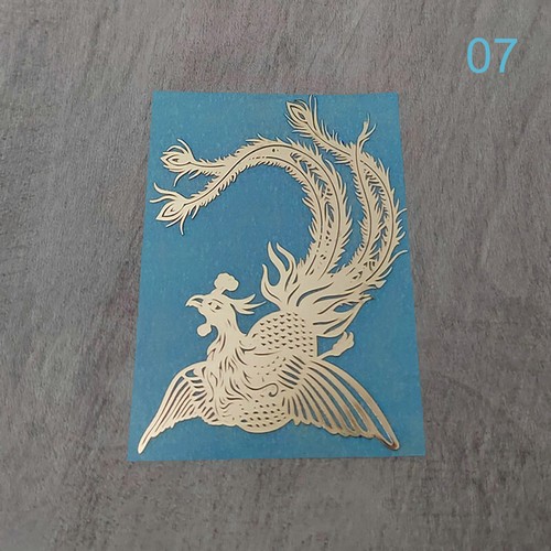 Personalized Dragon And Phoenix Pattern Metal Sticker Tiger Phone Shell Sticker - 第 18/18 張圖片
