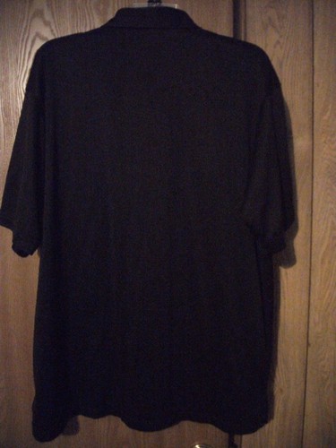 Michigan Moose Club Association Mens XL Black SS Polycotton Polo Shirt - Picture 3 of 3