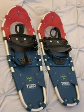 Tubbs Discovery Blue Red 27 Inch Metal Claw Snow Shoes