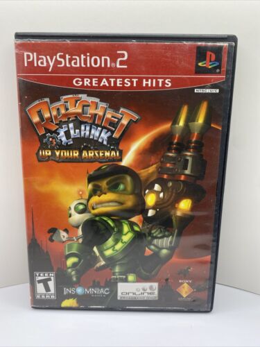 Ratchet & Clank Up Your Arsenal Greatest Hits (PS2 Sony PlayStation 2) kein Handbuch - Bild 1 von 6