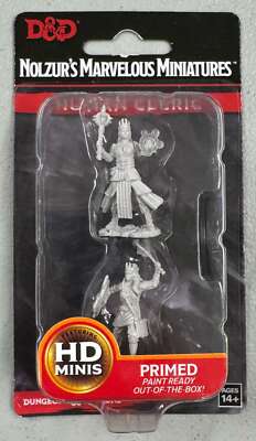 D&D Human Cleric (Female) Nolzur's Marvelous Miniatures Unpainted 73671