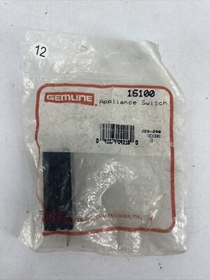 NEW OEM Gemline 16100 Appliance Switch
