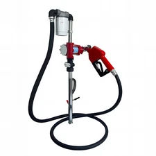 Gasoline Diesel Fuel Transfer Pump 15GPM 12V Heavy Duty with Automatic Nozzle