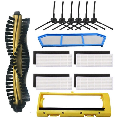 Fit ILIFE A4 A4S Robotic Vacuum Cleaner Accessory Main Side Brush HEPA Filter SE - Picture 3 of 82