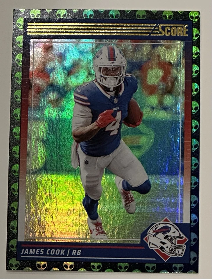 2024 Score - Extraterrestrial #29 James Cook Buffalo Bills 👽 - Image 3 of 4