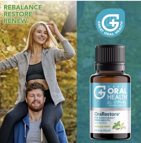 OraRestore Natural Bad Breath Treatment- Liquid Toothpaste & Mouthwash.FREE SHIP - Picture 4 of 8