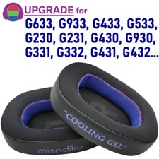 Replacement EarPad Cushion Cover For Logitech G633/933/930/430/230 Headphones