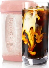 NIB PINK Hyper Chiller Rapidly Chill Beverages Iced Coffee Cocktails no dilution