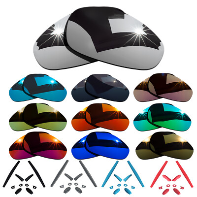 Replacement  Rubber Kit Polarized Lenses for-Oakley Juliet Sunglass Choices US