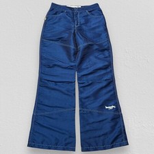 Y2K Buggirl Wide Leg Pants Raver Skater Baggy Festival 90s Pockets Sz 7 Men  s 29