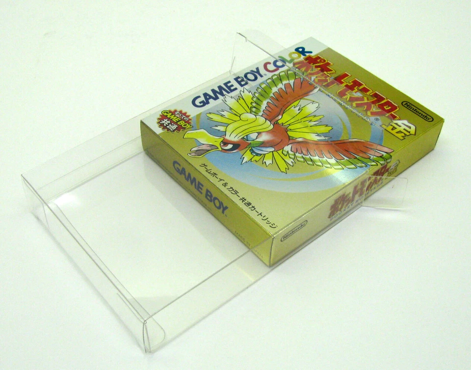 5X NINTENDO JAPAN GAME BOY / COLOR CIB GAME - CLEAR PROTECTIVE BOX PROTECTORS  - Image 3 of 4