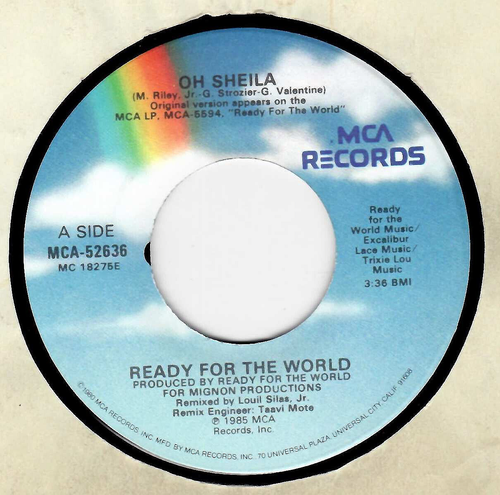 45RPM, READY FOR THE WORLD (GP) ' OH SHEILA ' M- ' SOUL - Picture 3 of 4