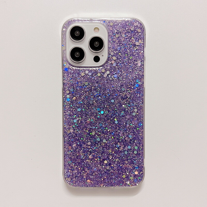 Luxurious Gradient Glitter Case For IPhone 16 Pro Max, Non-Yellowing Clear TPU Slim Bling Sparkle Cute Shockproof Lightweight Phone Case Cover For Women Girls IPhone 16 Pro Max,Pink - Foto 13