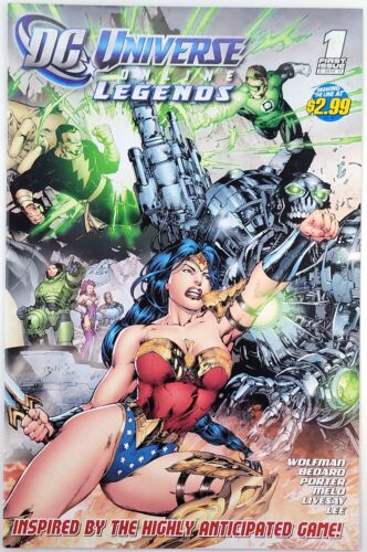 DC UNIVERSE ONLINE LEGENDS ISSUE #1 - STANDARD COVER DC | FEB 2, 2011 - Picture 1 of 2