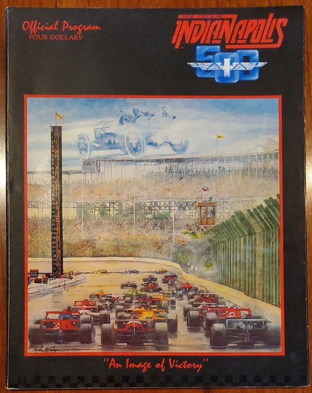 VINTAGE 1985 INDIANAPOLIS 500 OFFICIAL PROGRAM, 69th RUNNING