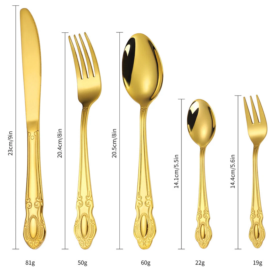 Juego de cubiertos para 8 personas 40 piezas Royal Perfecto para uso diario - Imagen 2 de 4