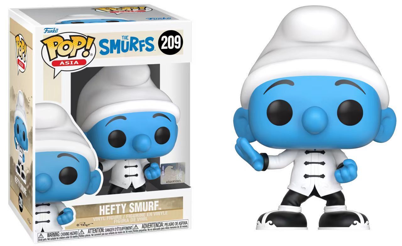 FUNKO POP! ANIMATION: SMURFS - BRAINY SMURF 