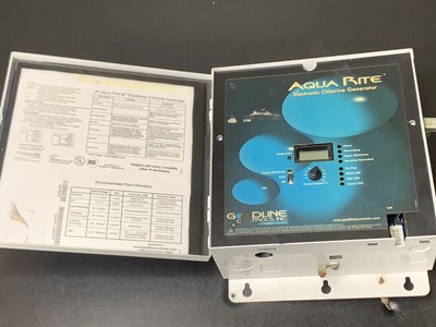 aqua rite electronic chlorine generator diagnostics