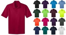 Port Authority Mens Big & Tall Silk Touch Dri-Fit Polo Shirts NEW GOLF TLK540
