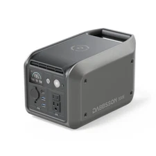 298Wh 300W Portable Power Station 9.4lbs Lightweight Solar Generator LFP Battery