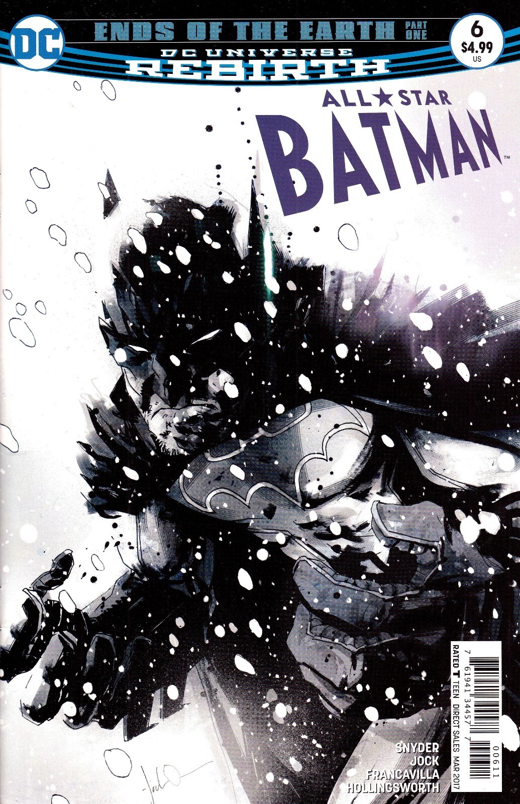 22144/ Dc – All Star Batman – No 6 – März 2017 – Topp Zustand