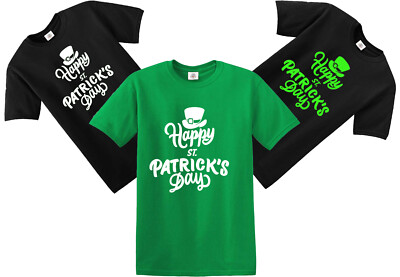 Happy St Patrick's Day T-Shirt Irish Shamrock Irland Paddys lustig Party Tshirt