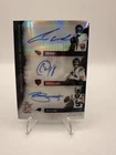 2025 Topps Signature Class Triple Auto Cam Ward Bryce Young Caleb Williams 7/25