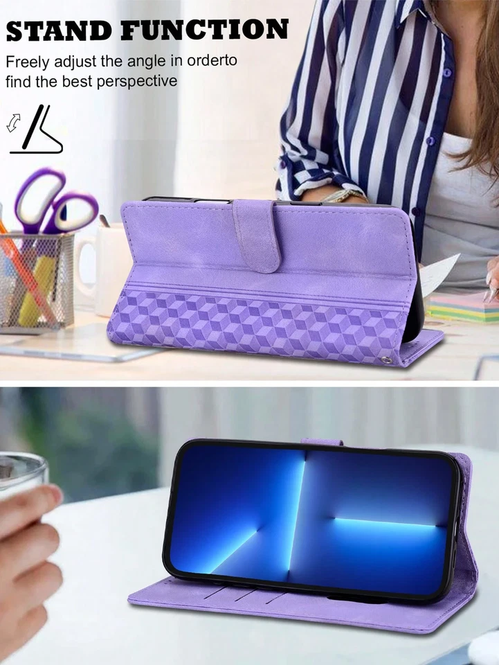 Magnetic Flip Case Wallet Leather Cover For Nokia 5.3 3.4 5.4 G20 G10 6.3 G300 - Image 2 of 4