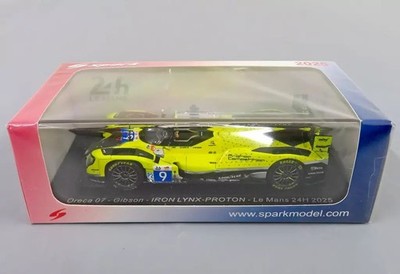 Spark 1/43 Oreca 07 Gibson IRON LYNX-PROTON Le Mans 24H 2025 Mini Car J. Ried
