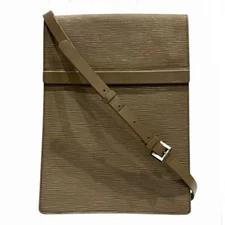 Louis Vuitton Ramatuelle Epi Shoulder Bag Women Brown One Size