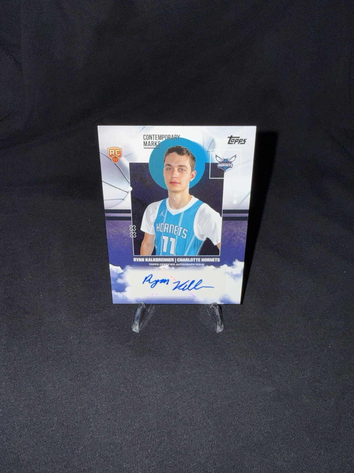 2025-2026 Topps NBA Ryan Kalkbrenner RC Contemporary Marks Autograph