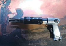 PowerMate VX Air Needle Scaler 19 Steel Needles 90 PSI for Surface Preparation