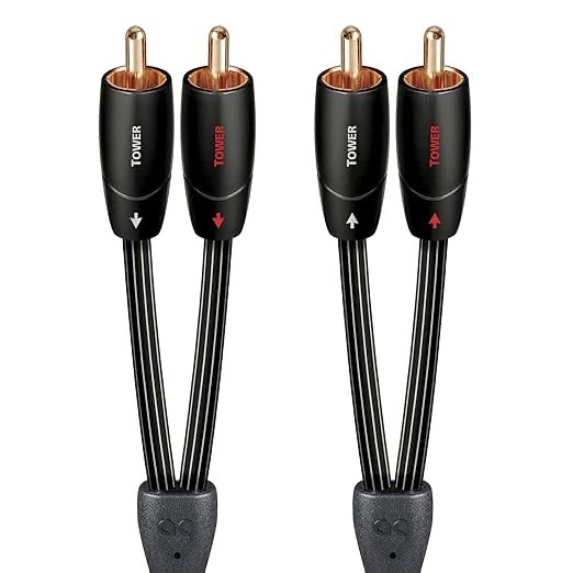 AudioQuest Tower 2 Meter RCA Interconnects (Pair)