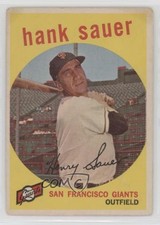1959 Topps Hank Sauer #404 fm0