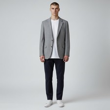 Christian Dior Monsieur Gray Glen Plaid Sport Coat Blazer Vintage Ivey's Florida