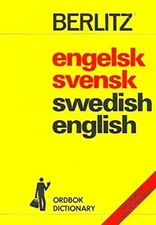 Swedish-English Dictionary Paperback Berlitz Editors