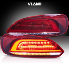 Red Led Tail Lights For Vw Scirocco 2009-2013 2014 Wanimation Sequential Rear Red Led Tail Lights For Vw Scirocco 2009-2013 2014 Wanimation Sequential Rear
