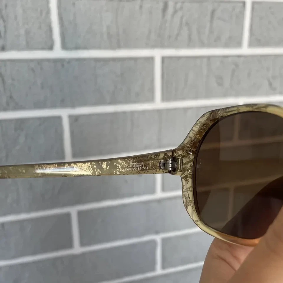 Vintage 70s Christian Dior sunglasses gold - Image 3 of 4