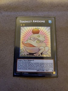 toadally awesome yugioh card Yugioh Toadally Awesome