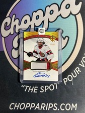 2021-22 UD Ultimate Egor Sokolov Autographed Debut Threads Rookie /99 #ADT-ES