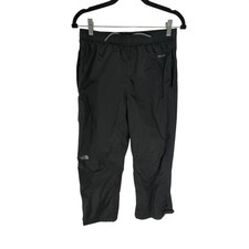 The North Face Pants Boys Large 14/16 Black HyVent Rain Shell Waterproof Outdoor